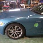 BMW Z4　他社での塗装のやり直し